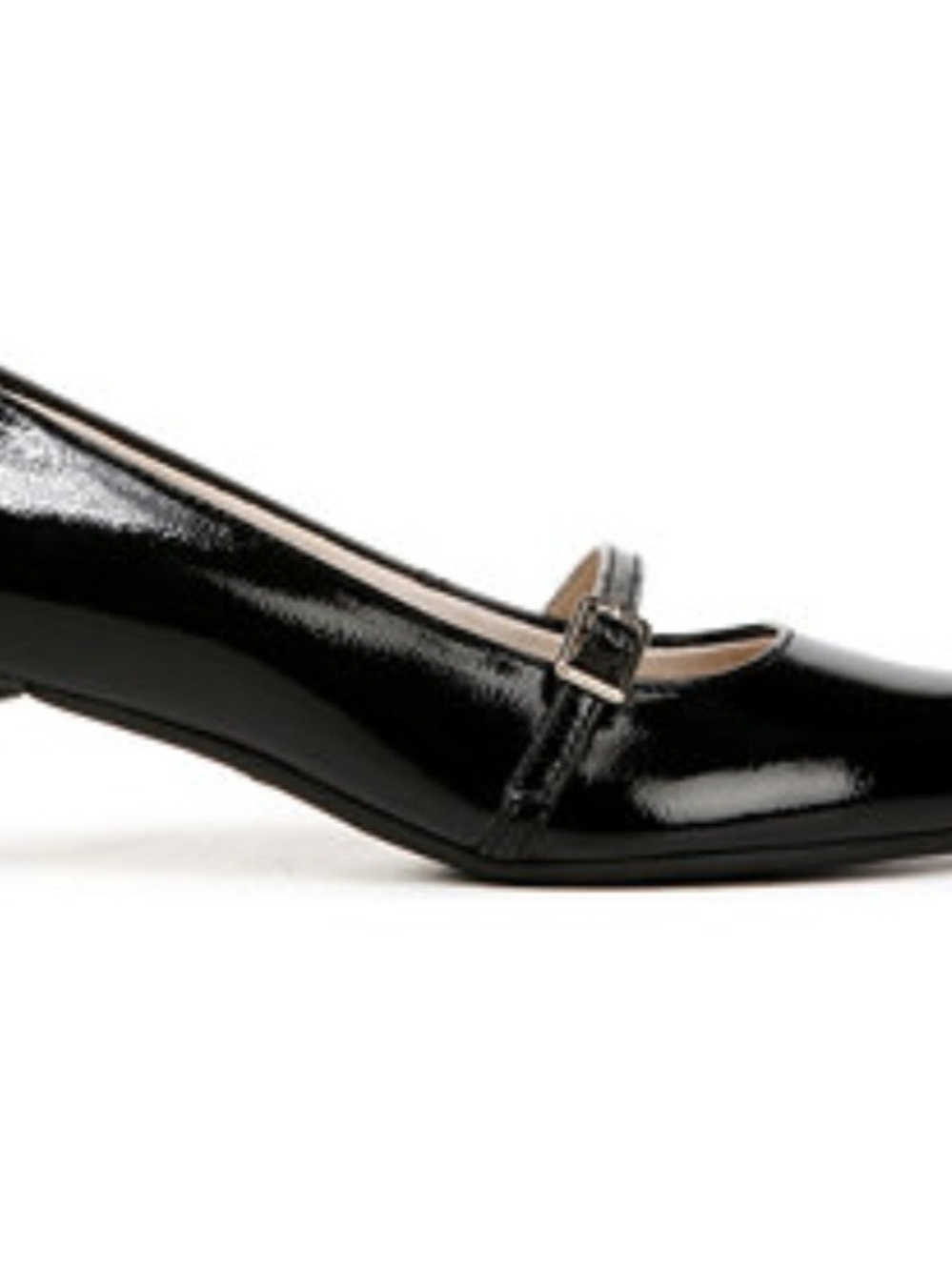 Life Stride Black Patent Mary Jane Low Heel Size 8 M New In Box
